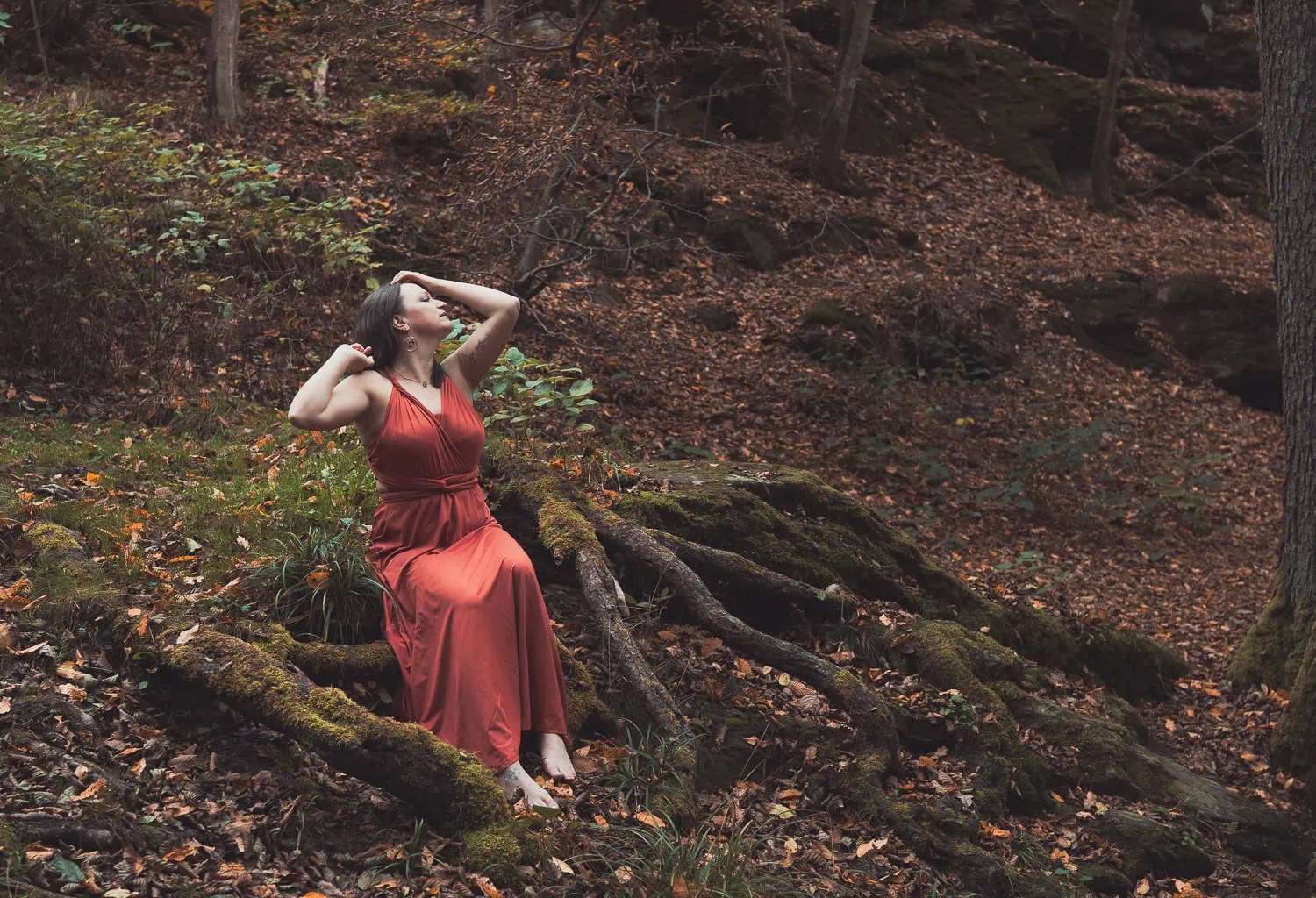 Highest Self Shooting im Wald